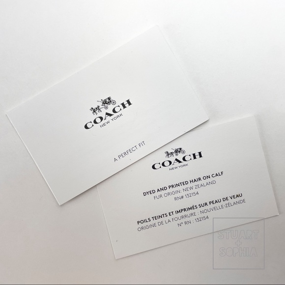 NWT Small Coach Haircalf Leather Nolita 58412 Mini Bag with Wristlet Strap - Picture 9 of 12